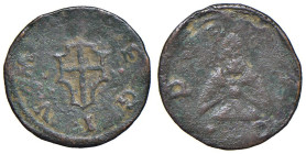 REGGIO EMILIA Monete anonime attribuite a Alfonso I (1523-1534) Bagattino - MIR 1295 CU (g 1,07)

qBB