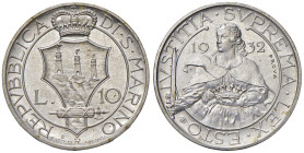 SAN MARINO 10 Lire 1932 Prova - AG (g 9,99) RR

FDC