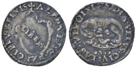 SIENA Repubblica (1404-1555) Bolognino da 6 quattrini 1553 - MIR 654 AG (g 1,12) RR

BB