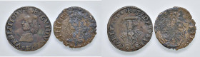 URBINO Guid'Ubaldo I (1482-1508) Lotto di due quattrini

MB-BB