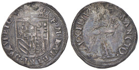 URBINO Francesco Maria II (1574-1624) Mezzo paolo - Cavicchi 218 AG (g 1,52) Foro otturato

MB+