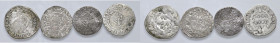 URBINO Francesco Maria II (1574-1624) Grosso di modulo largo, da classificare - Cavicchi 219-220 AG Lotto di quattro esemplari

BB