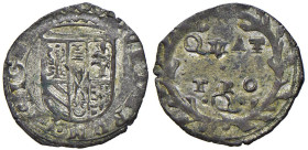 URBINO Francesco Maria II (1574-1624) 4 Quattrini con leggenda VETERVM INSIGNIA al D/ - Cavicchi 228 MI (g 0,78) RR

qSPL