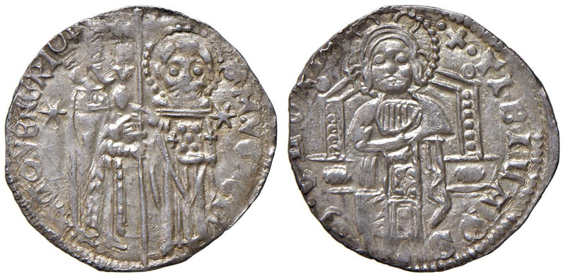 VENEZIA Antonio Venier (1382-1400) Grosso - Pa. 3 AG (g 1,86)

SPL