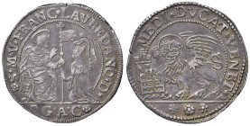 VENEZIA Francesco Loredan (1752-1762) Mezzo ducato - Pa. 20 AG (g 11,48)

BB