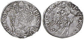 Giulio III (1550-1555) Ancona - Giulio - Munt. 58 AG (g 2,99) Appiccagnolo rimoso

qBB