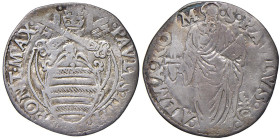 Paolo IV (1555-1559) Giulio - Munt. 17 var. AG (g 2,66)

qBB
