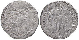 Gregorio XIII (1572-1585) Ancona - Testone - Munt. 210 AG (g 9,35) Piccole screpolature tipiche del periodo

qBB