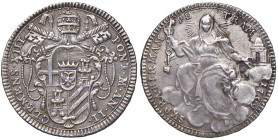 Clemente XIII (1758-1769) Quinto di scudo 1759 A. II - Munt. 16 AG (g 5,17)

qBB/BB