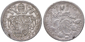 Pio VI (1775-1799) Quinto di scudo 1775 A. I - Nomisma 53 AG (g 5,22) R

BB