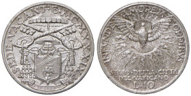 Sede Vacante (1939) 10 Lire 1939 - Nomisma 931 AG (g 10,00)

FDC