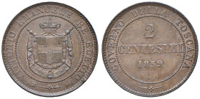 Vittorio Emanuele II re eletto (1859-1861) 2 Centesimi 1859 - Nomisma 840 CU

SPL+/FDC