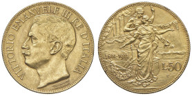 Vittorio Emanuele III (1900-1946) 50 Lire 1911 - Nomisma 1066 AU R

BB-SPL