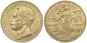 Vittorio Emanuele III (1900-1946) 50 Lire 1911 - Nomisma 1066 AU R

BB-SPL