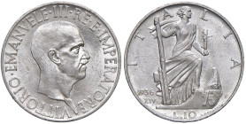 Vittorio Emanuele III (1900-1946) 10 Lire 1936 - Nomisma 1121 AG Minimi graffietti

qFDC