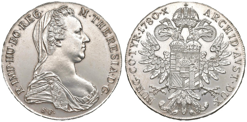 AUSTRIA Riconio del tallero 1780 - AG (g 27,99)

FS