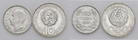BULGARIA 100 Leva 1930 e 10 Leva 1975 - AG (g 30,14 + 20,00) Lotto di due monete come da foto, da esaminare

qFDC-FDC