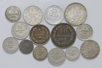BULGARIA Lotto di 14 monete come da foto. Da esaminare

qBB-SPL