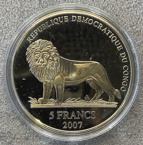 CONGO 5 Franchi 2007 - Cu-Ni

FS