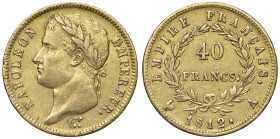 FRANCIA Napoleone (1804-1815) 40 Franchi 1812 A - KM 696 AU (g 12,86)

BB