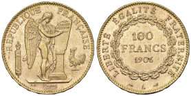 FRANCIA 100 Franchi 1906 - KM 832 AU (g 32,26)

SPL