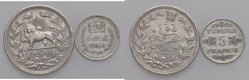 IRAN Mozaffar ad-Din Shah (1896-1907) 5.000 Dinar 1320 (1902) - KM 976 AG (g 22,...