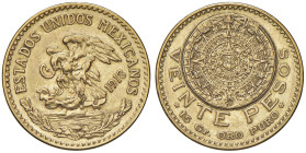 MESSICO 20 Pesos 1918 - KM 478 AU (g 16,64)

BB