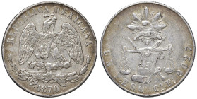 MESSICO Peso 1870 Cn E - KM 408.1 AG (g 26,87)

BB