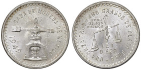 MESSICO Onza 1949 - KM M49a AG (g 33,66) Segnetti da contatto

FDC