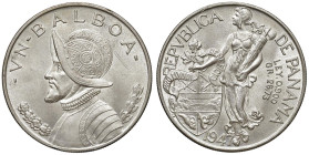 PANAMA Balboa 1947 - KM 13 AG (g 26,74) Segnetti da contatto

qFDC