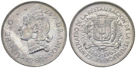 REPUBBLICA DOMINICANA Peso 1963 - KM 30 AG (g 26,65)

qFDC/FDC