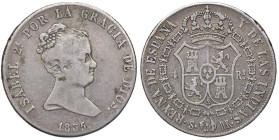 SPAGNA Isabella II (1833-1868) 4 Reales 1835 S DR - KM 510 AG (g 5,90)

qBB