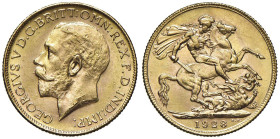 SUDAFRICA Giorgio V (1910-1936) Sterlina 1928 - KM 21 AU (g 8,00)

qFDC