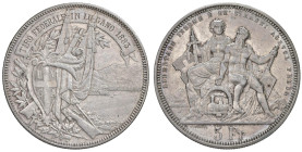 SVIZZERA Lugano 5 Franchi 1883 - KM XS16 AG (g 24,90)

BB