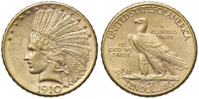 USA 10 Dollari 1910 - KM 130 AU (g 16,74) Segnetti da contatto

BB-SPL