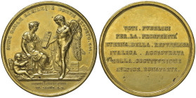 MEDAGLIE DI ETA’ NAPOLEONICA Napoleone Bonaparte Comizio Cisalpino a Lione A. X Voti Pubblici Opus: Manfredini AE (g 65 - Ø 54,50 mm)

qFDC