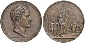 MEDAGLIE DI ETA’ NAPOLEONICA Napoleone Parigi Traslazione delle ceneri Opus: Montagny AE (g 65 - Ø 52,48 mm) al bordo nessun punzone

SPL