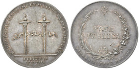 MEDAGLIE DI ETA’ NAPOLEONICA Napoleone Imperatore Voto Pubblico Medaglia 1810 AG (g 8,72 - Ø 28 mm)

SPL-FDC