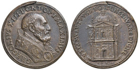 Gregorio XIII (1572-1585) Medaglia 1582 Per la costruzione della chiesa di San Gregorio Magno - Opus: Lorenzo Fragni detto il Parmense - Modesti 338 -...