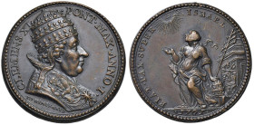 Clemente XI (1700-1721) Medaglia 1701 An. I - Esortazione alla pace - Opus Giovanni Hamerani - Miselli p. 41, 23; Bartolotti E. 701; Börner 1276 - AE ...