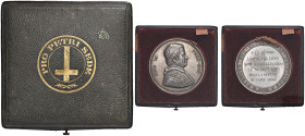 Pio IX (1846-1866) Medaglia 1860 omaggio dei cattolici di Francia a la memo Leopoldo de Lippe, morto a Castelfidardo nel 1860 per la difesa della Sant...