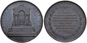 MEDAGLIE DEL FABRIS - VENEZIA Medaglia 1852 per la visita di Francesco Giuseppe alla tomba di Tiziano - Opus: Fabris - AE (g 99,79 - Ø 61 mm) Colpi al...