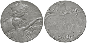 Luigi Amedeo di Savoia-Aosta (1873-1933) Medaglia coniata molto molto rara 1900 A ricordo della Spedizione al Polo Nord, il 25 aprile 1900 raggiunse l...