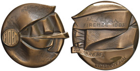 XIX Conferenza Internazionale FIDEM Medaglia artistica coniata 1983 FIDEM, Firenze - Opus: Iorio Vivarelli - AE (g.313 - Ø 70 mm)

FDC