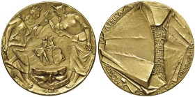 Angelo Grilli (1932-2015) Medaglia coniata 1973 Bicentenario del teatro Fraschini e X mostra filatelica numismatica di Pavia - Opus: A.Grilli, edizion...