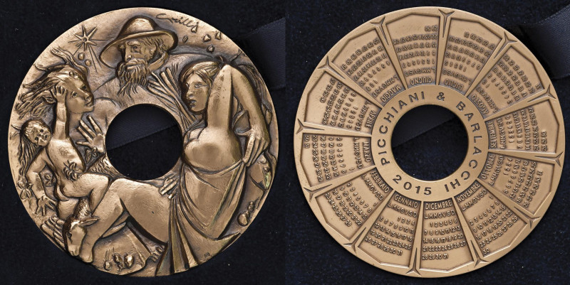 Angelo Grilli (1932-2015) Medaglia speciale edizione coniata 2015 Il Calendario ...
