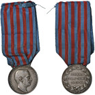 DECORAZIONE. Regno d'Italia durante Vittorio Emanuele III (1900-1943) Medaglia 1911-1912 Per la guerra Italo-Turca - Opus: L. Giorgi, edizione degli s...