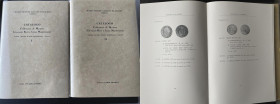 Collezione di monete Giovanni Bovi e Luisa Mastroianni. Napoli, Zecche minori meridionali, Sicilia, Napoli 1988, II voll.: 1123 pp. in totale, rilegat...