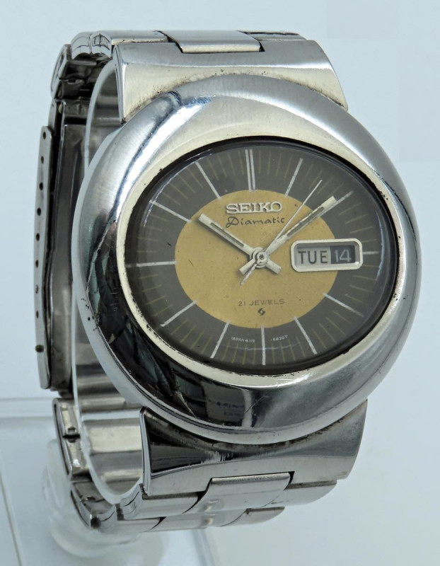 SEIKO Diamatic. UFO21. Referenza 6119-5410. Movimento a carica automatica. Cassa...