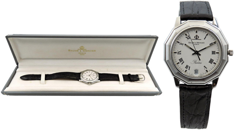 BAUME & MERCIER Riviera. Referenza 51310012. Numero di serie 197XXX. Movimento a...